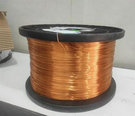 Bunched Solderable Polyurethane Enamelled Round Copper Wire Class 130