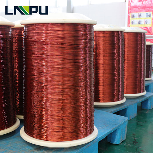 Polyester Or Polyesterimide Overcoated With Polyamide-Imide Enamelled Round Copper Wire, Class 200